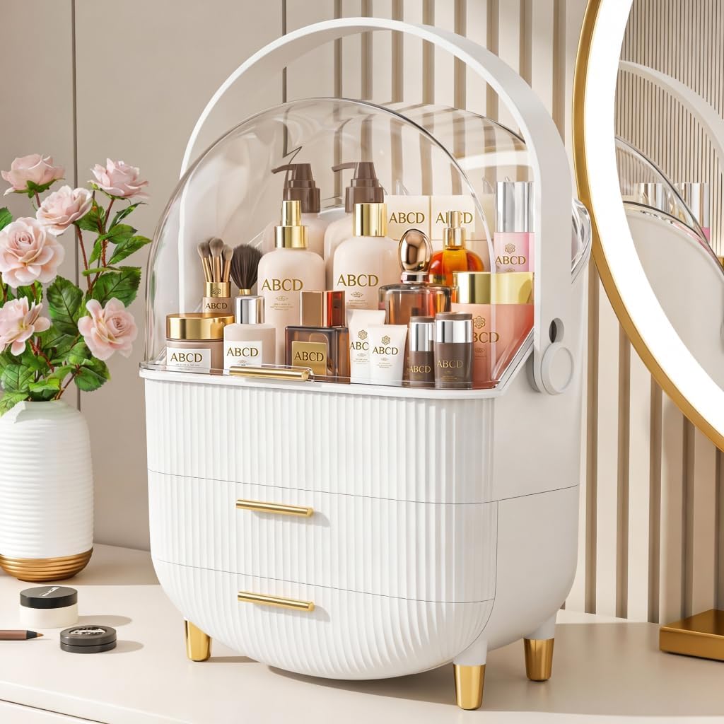 Auralisse™ Luxury Makeup & Skincare Organizer